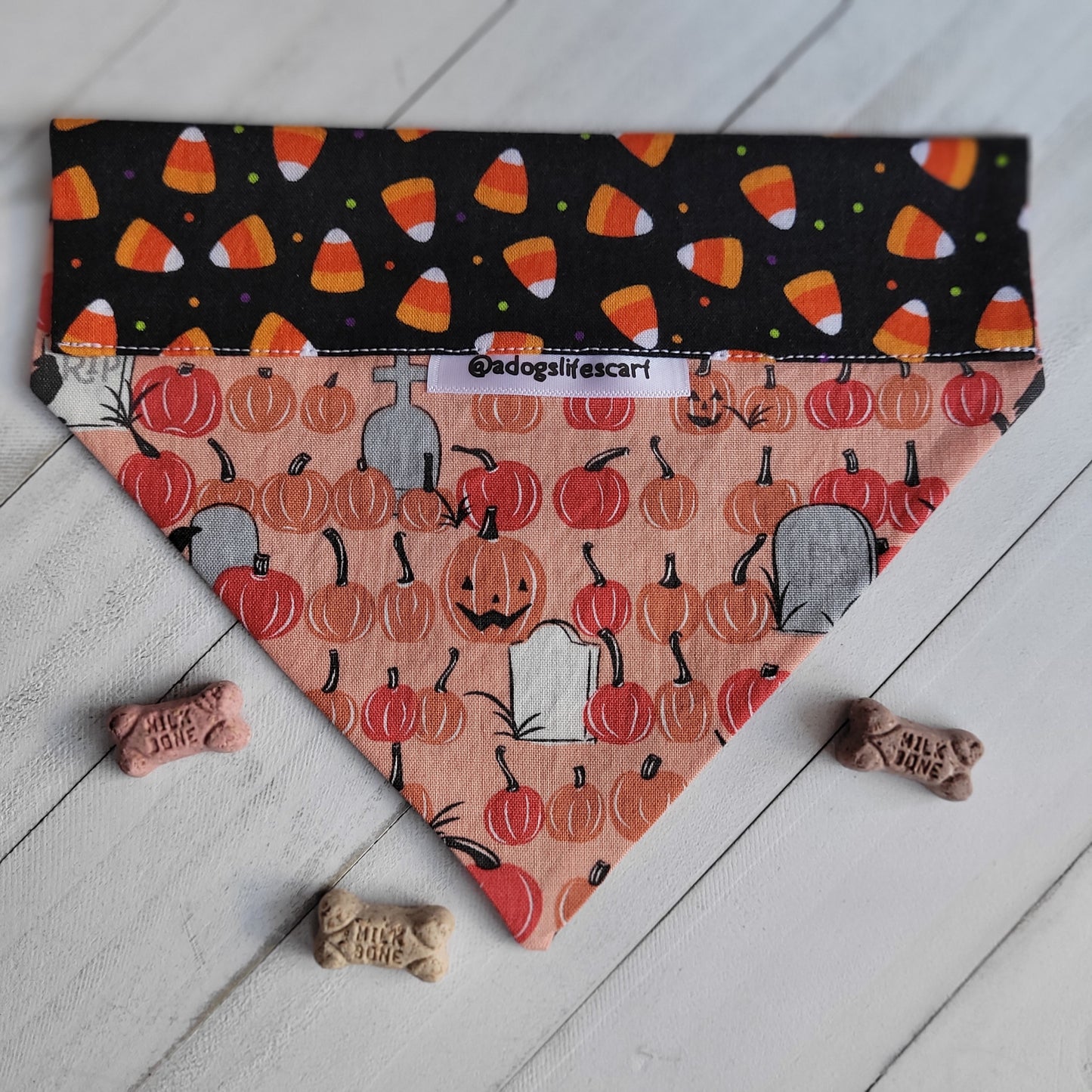 Spooky Pumpkins Halloween Scarf