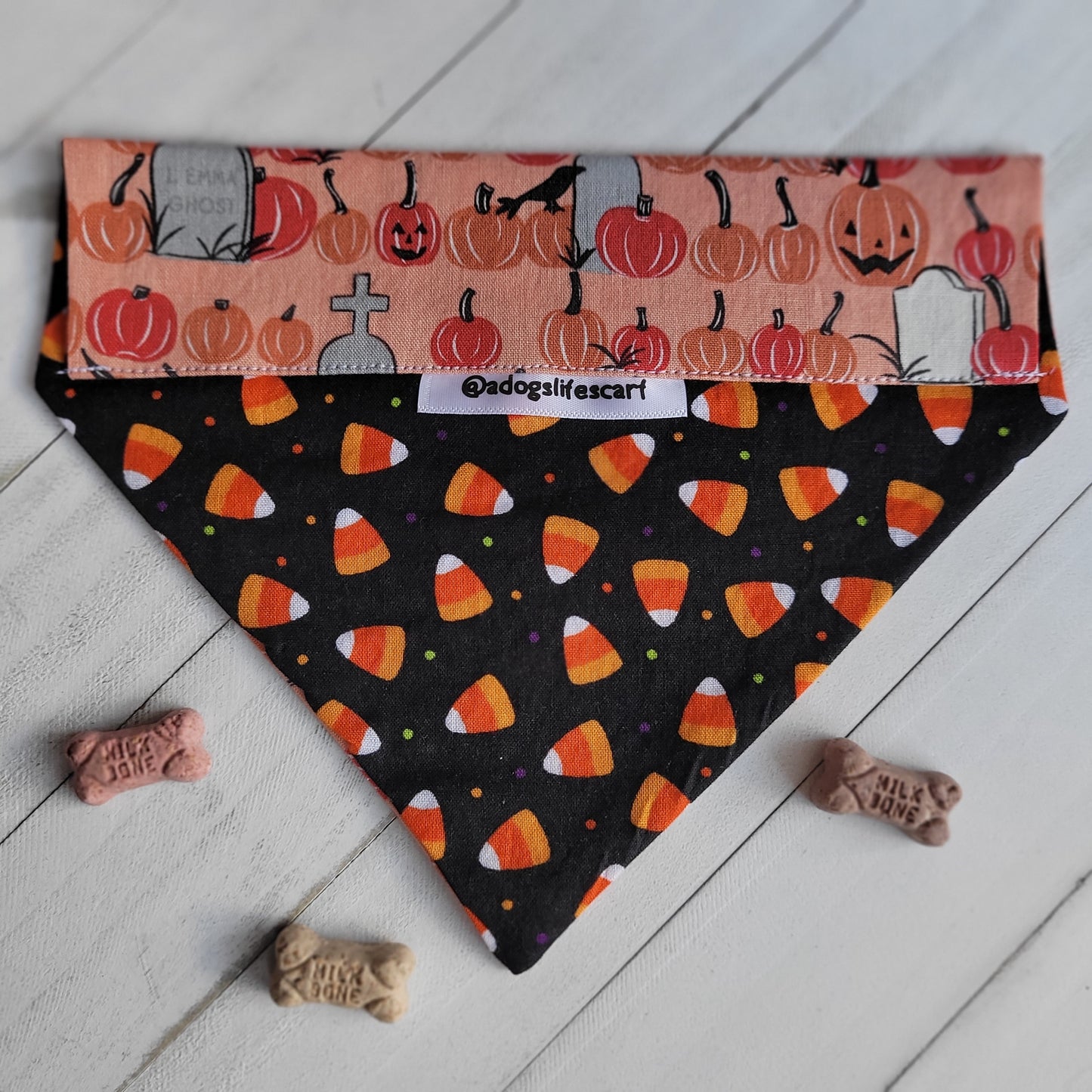 Spooky Pumpkins Halloween Scarf