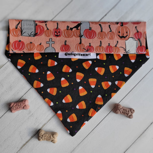 Spooky Pumpkins Halloween Scarf