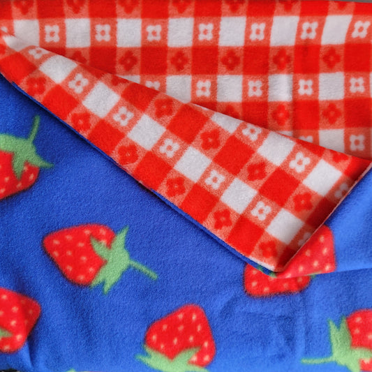 Strawberry Picnic Snuggle Bag