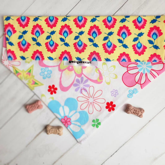 Flower Power Collar Scarf