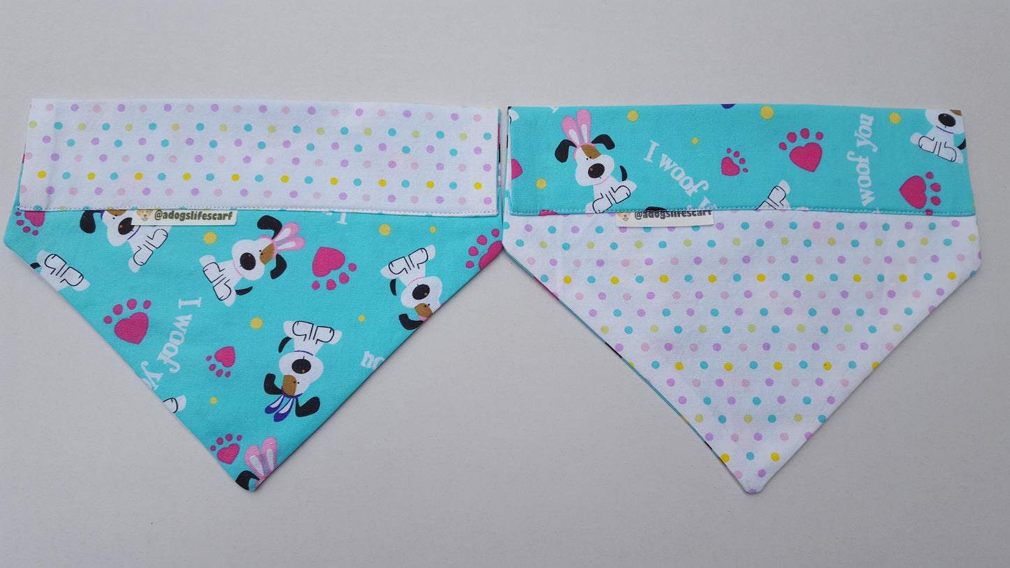 Easter Bunny Pooch Scarf