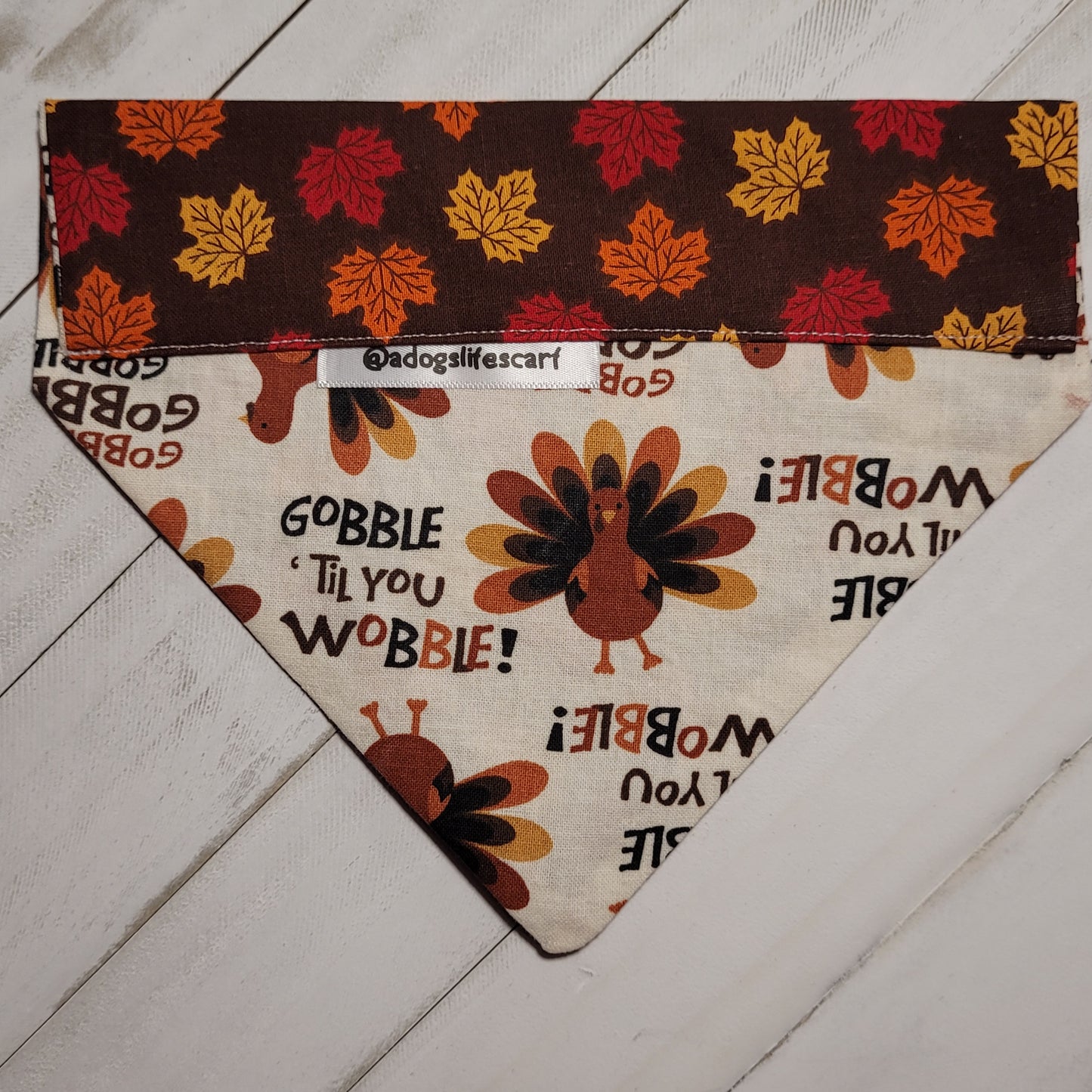 Gobble Gobble Thanksgiving Scarf