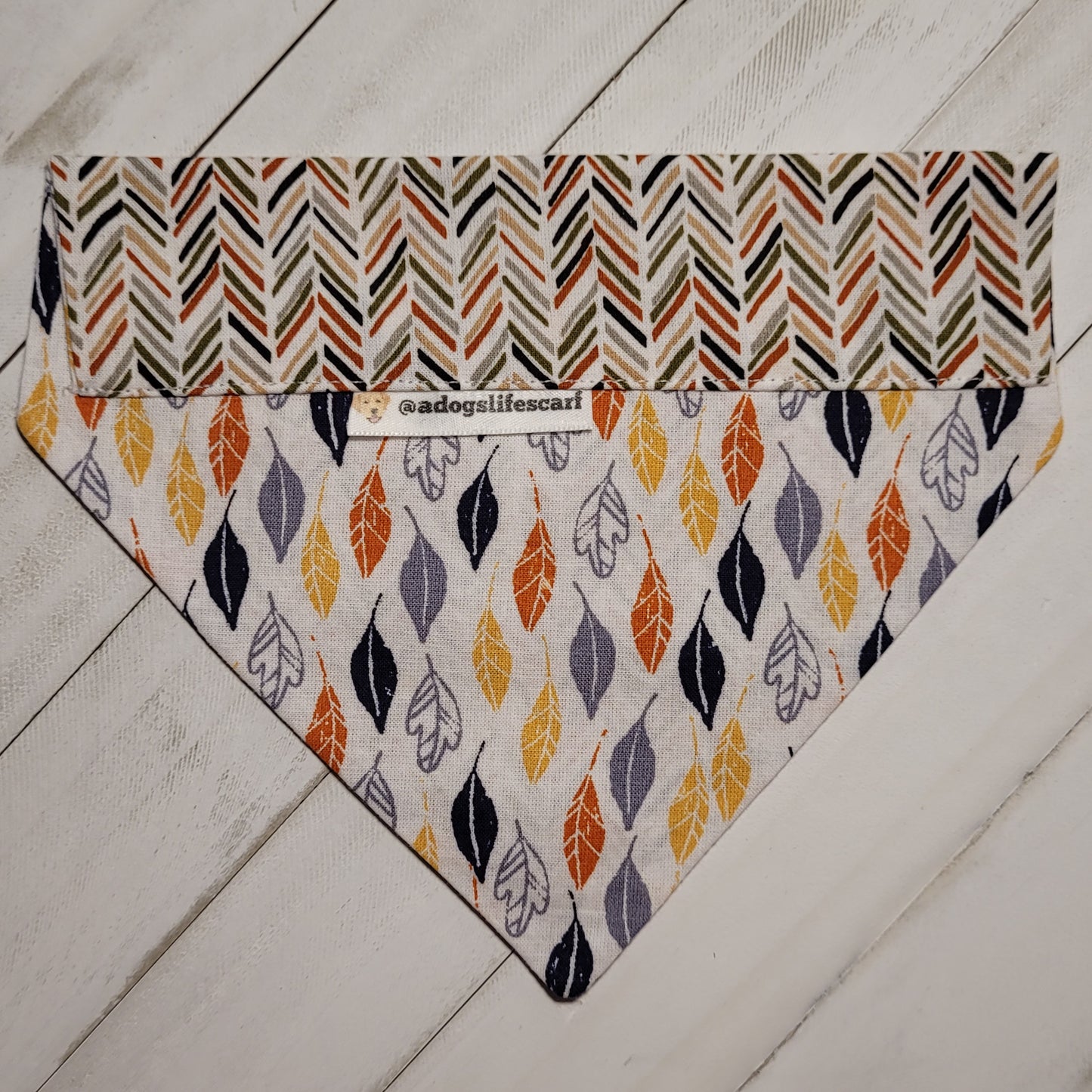 Falling Leaves Fall Scarf