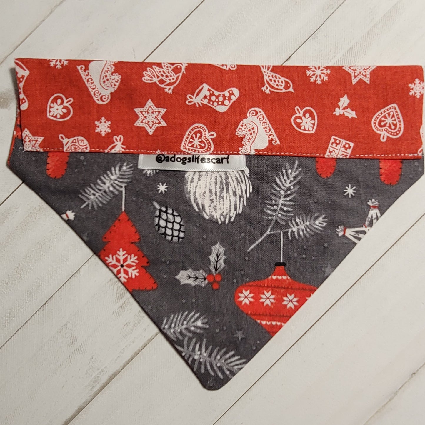 Scandinavian Holiday Christmas Scarf