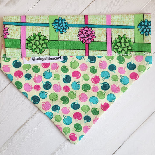 Baubles & Bows Christmas Scarf