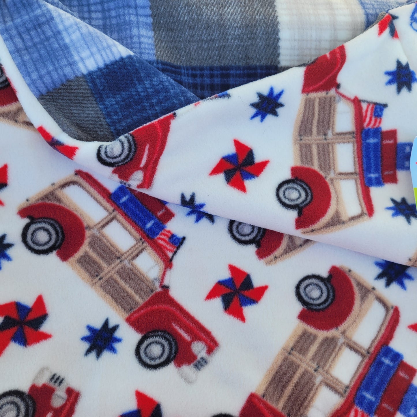 Patriotic Trucks Snuggle Bag