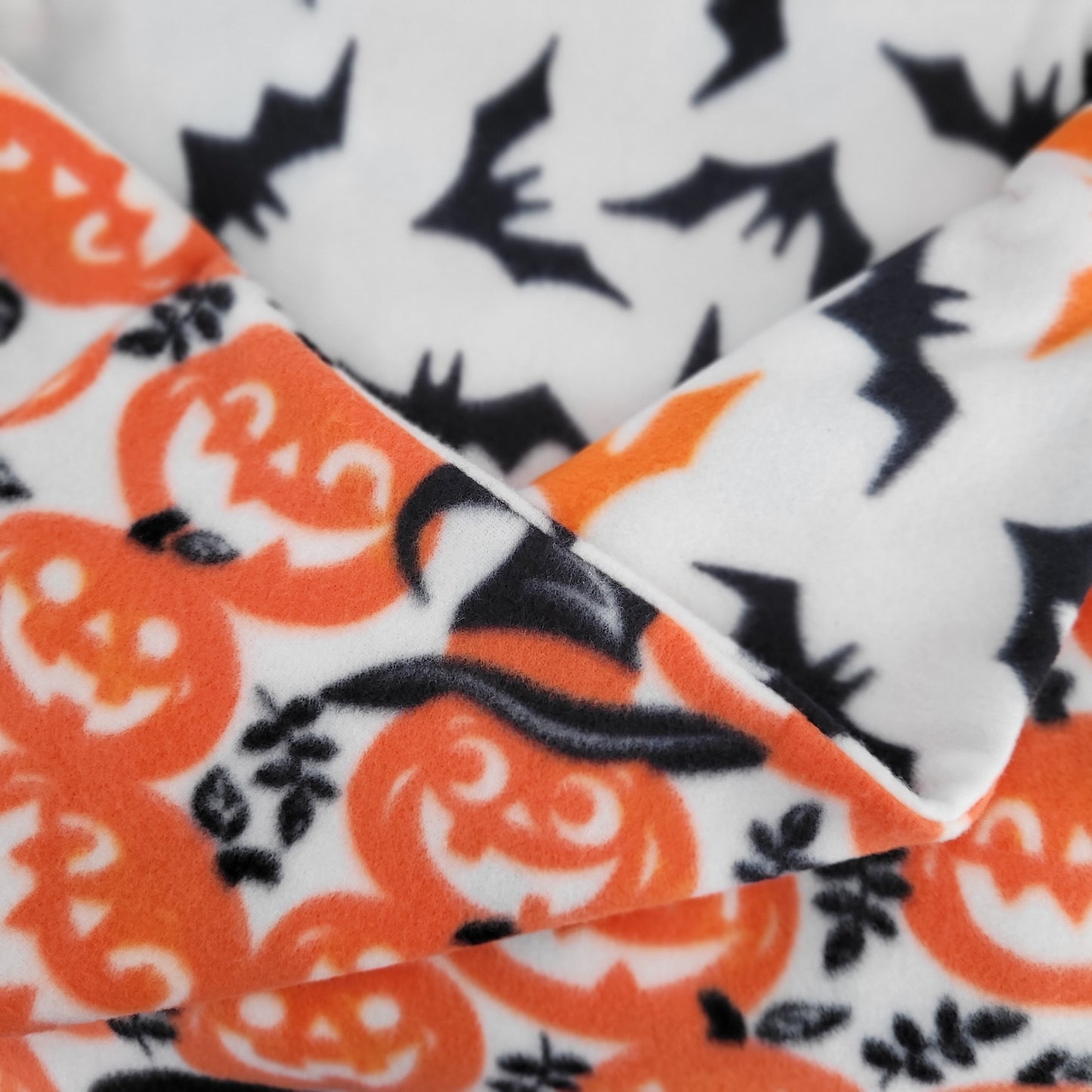 Spooky Pumpkins & Bats Halloween Snuggle Bag