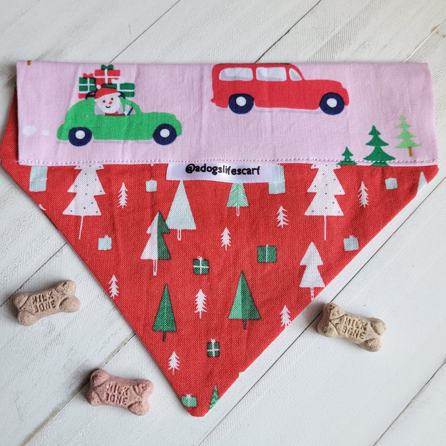 Christmas Cars Holiday Christmas Scarf