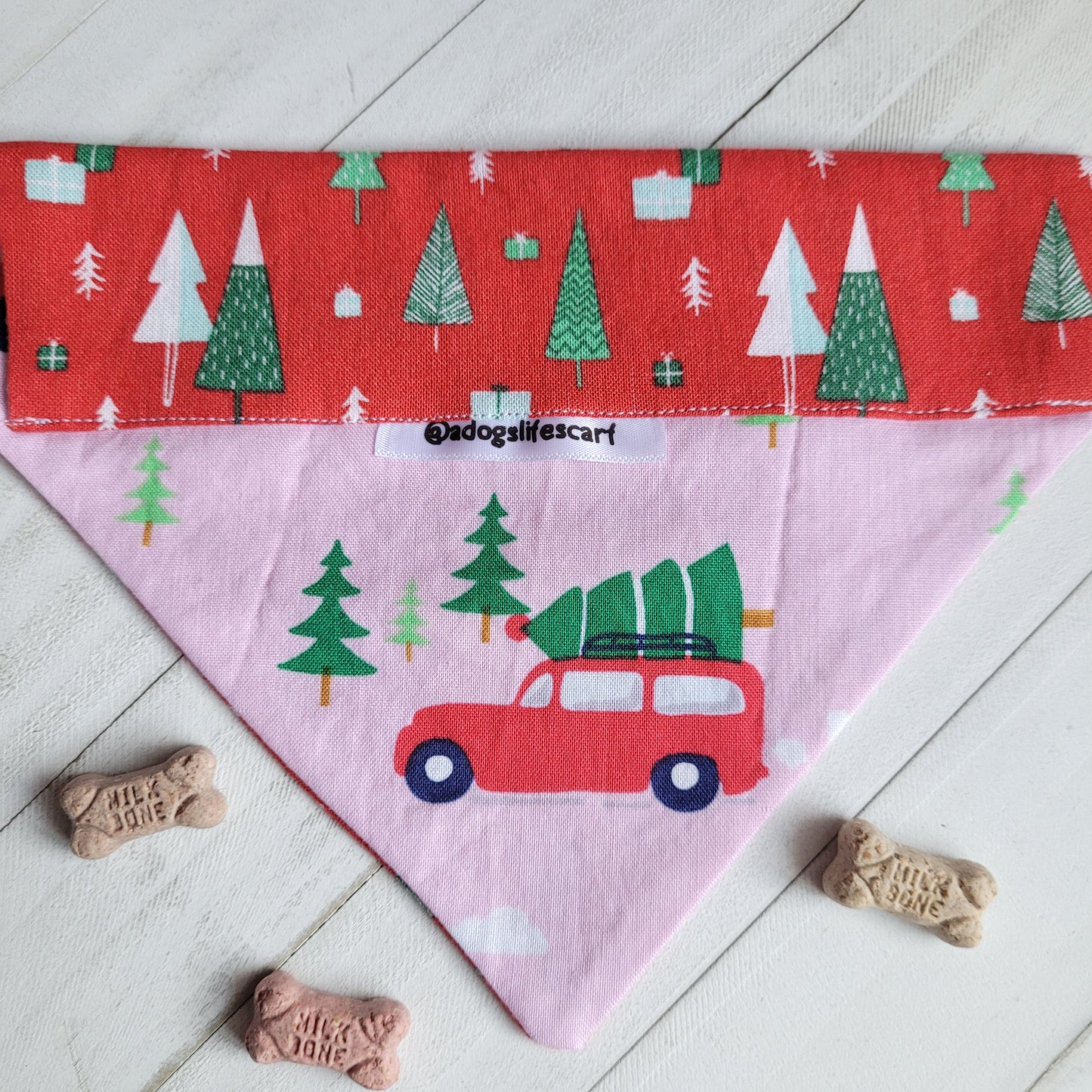 Christmas Cars Holiday Christmas Scarf