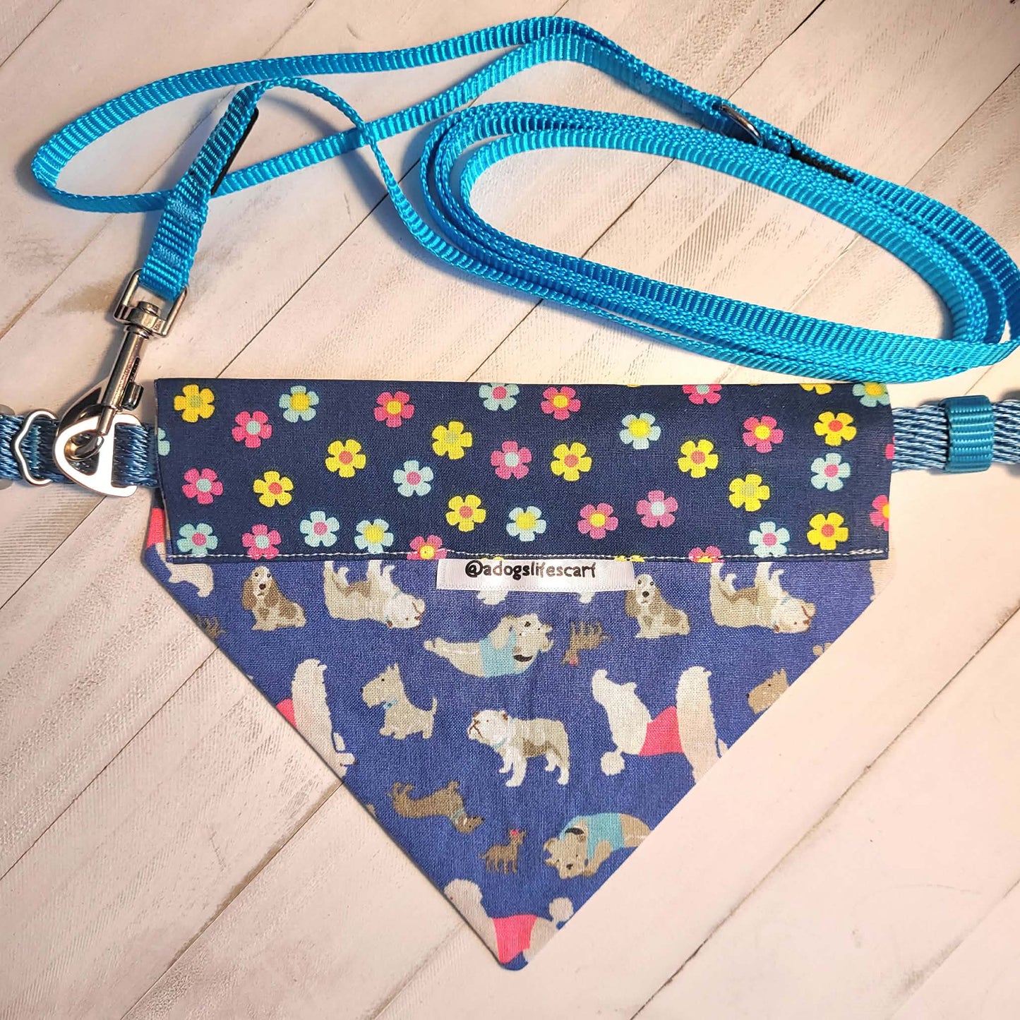 Spring is for the Dogs Collar Scarf