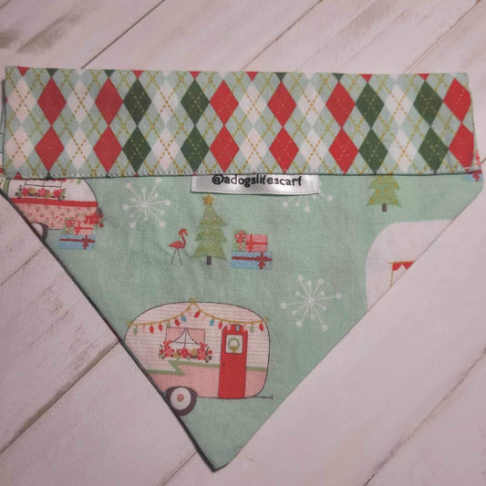 Christmas Campers Holiday Christmas Scarf