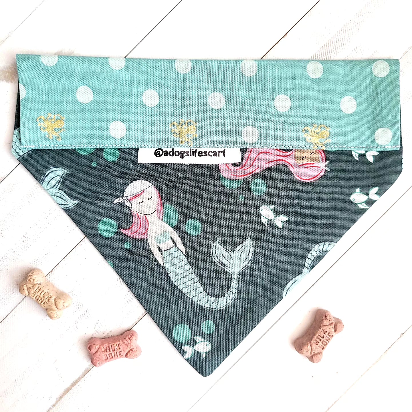 Mermaids & Bubbles Collar Scarf