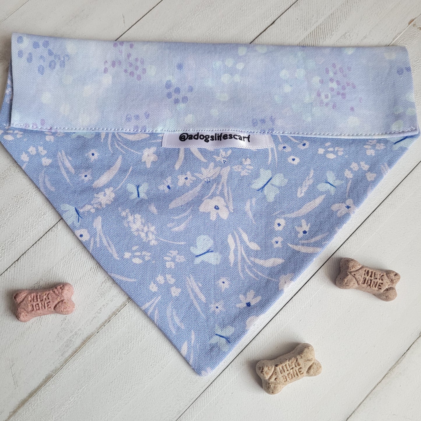 Lavender Garden Collar Scarf