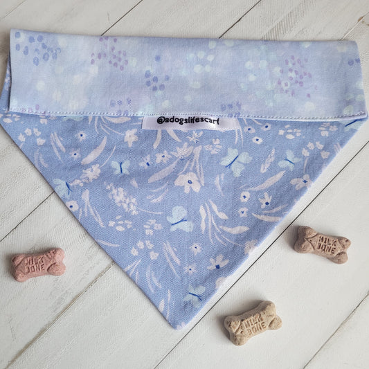 Lavender Garden Collar Scarf