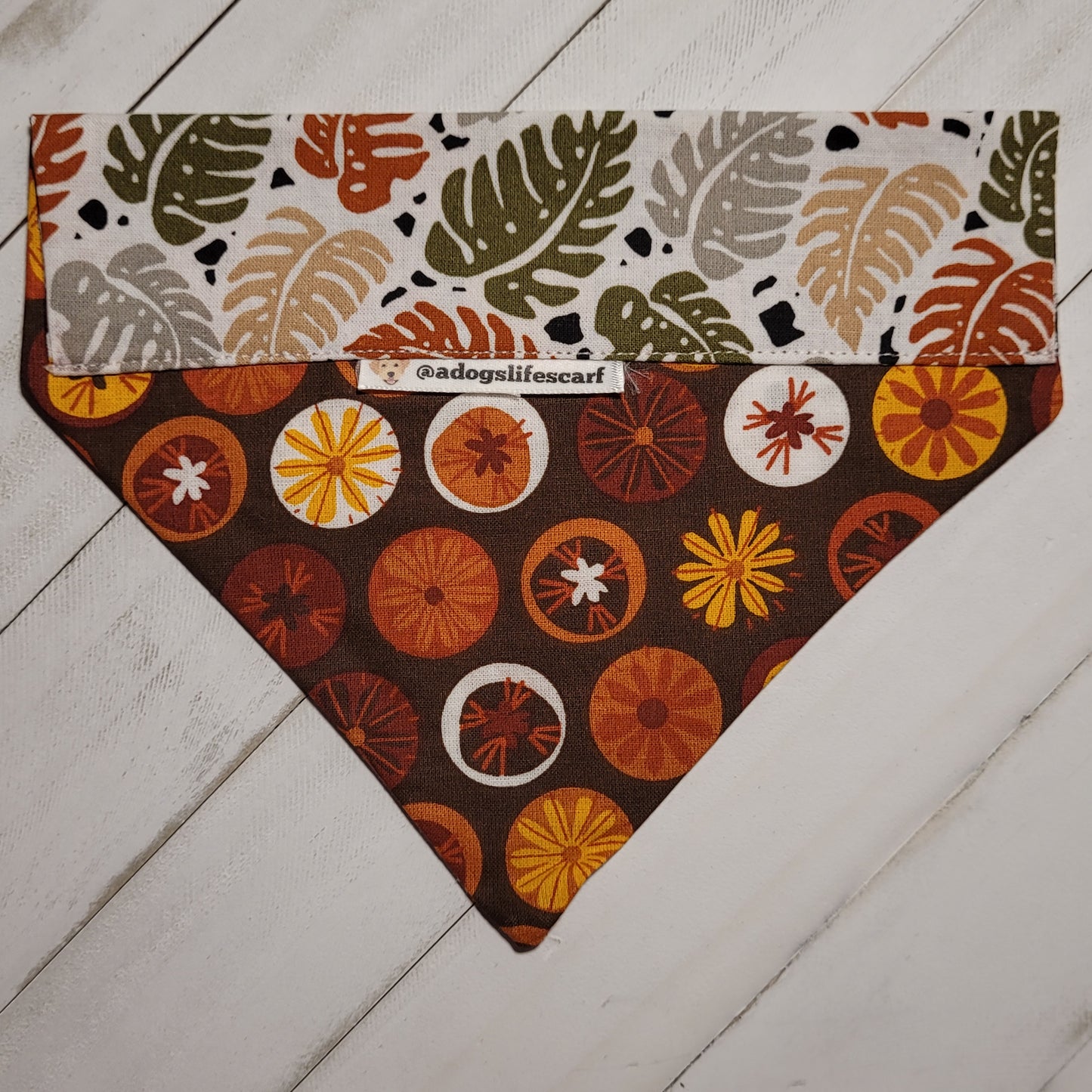 Spicy Leaves Fall Scarf