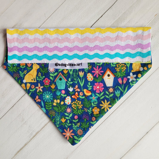 Hop to It Easter Scarf