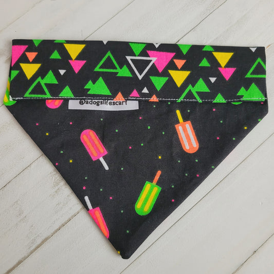 Neon 80s Throwback Scarf